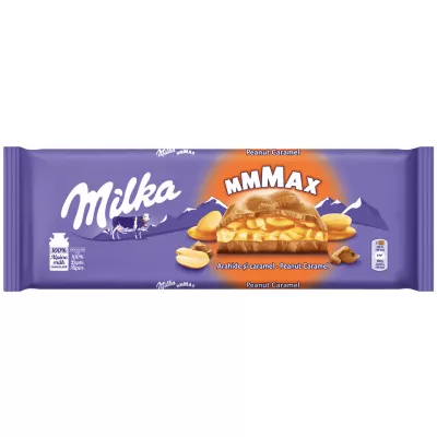 Ciocolata - MILKA MMMAX 276G ARAHIDE SI CARAMEL, mcanonstop.ro