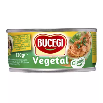 PATE BUCEGI 120G VEGETAL ARDEI