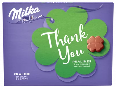 PRALINE MILKA 110G THANK YOU