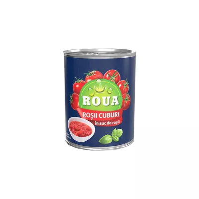 Conserve legume - ROSII ROUA 400G CUBURI CUT, mcanonstop.ro