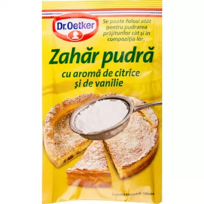 Ingrediente prajituri - ZAHAR PUDRA DR.OETKER 50G CITRICE&VANILIE, mcanonstop.ro