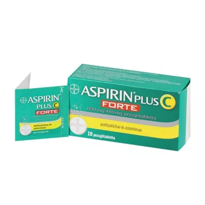Aspirin Plus C forte 800/480mg x 10 comprimate efervescente