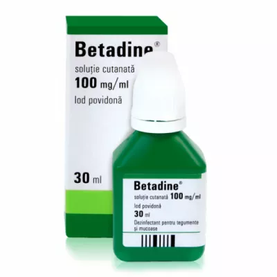 Betadine 10% solutie cutanata x 30ml