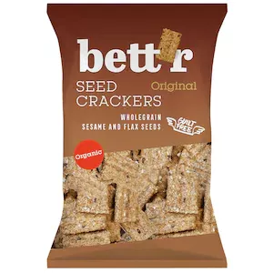 Bett'r crackers integrali BIO Original x 100 grame