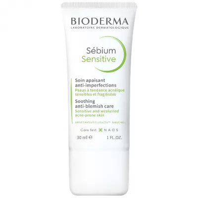 Bioderma Sebium Sensitive pentru ten sensibilizat post tratamente acneice x 30ml