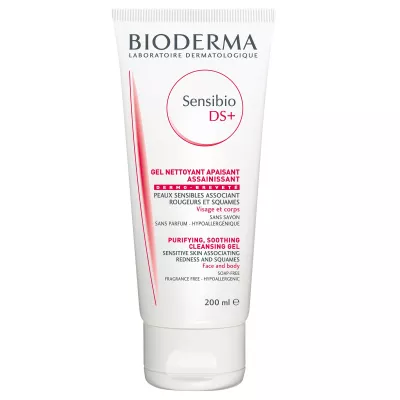 Bioderma Sensibio DS+ gel spumant purifiant pentru piele sensibila x 200ml