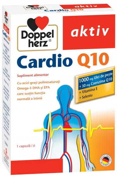 Doppelherz aktiv cardio Q10 x 30 capsule