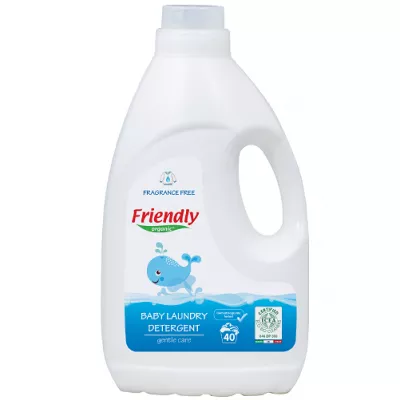 Friendly Detergent de rufe bebe fara parfum x 2000ml