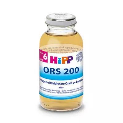 Hipp ORS solutie de rehidratare cu mar x 200ml
