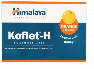 Koflet-H cu aroma de portocale x 12 comprimate