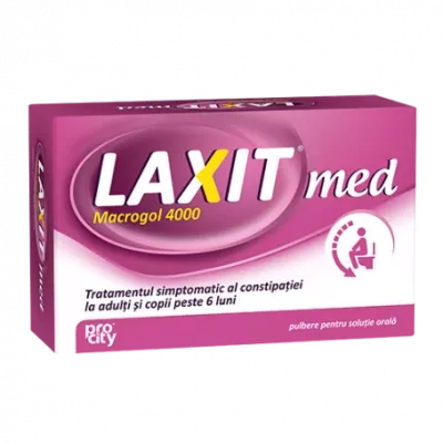 Laxit Med pulbere pentru solutie orala x 20 plicuri