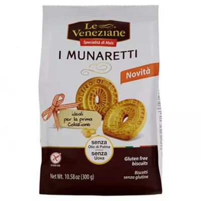 Le Veneziane Biscuiti Munaretti fara gluten x 300 grame
