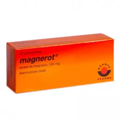 Magnerot 500mg x 50 comprimate