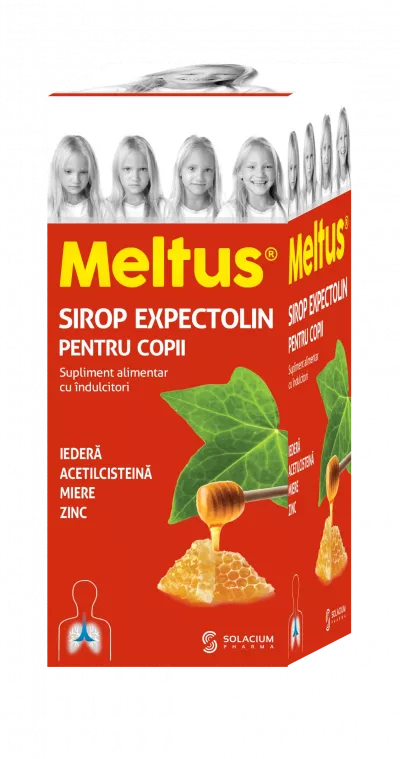 Meltus Sirop expectolin copii (tuse plina) x 100ml