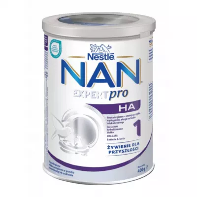 Nan ExpertPro HA1 formula de lapte praf hipoalergenic x 400 grame