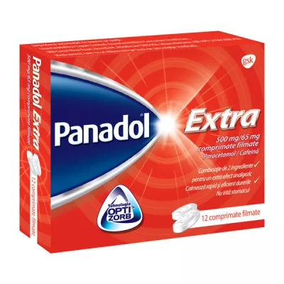 Panadol Extra x 12 comprimate