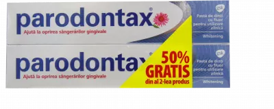 Parodontax Pachet promotional Pasta de dinti Whitening 2 bucati x 75ml