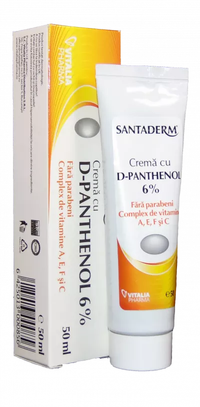 Santaderm crema cu D-panthenol 6% x 50ml