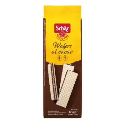 Schar Wafers napolitane cu crema de cacao x 125 grame
