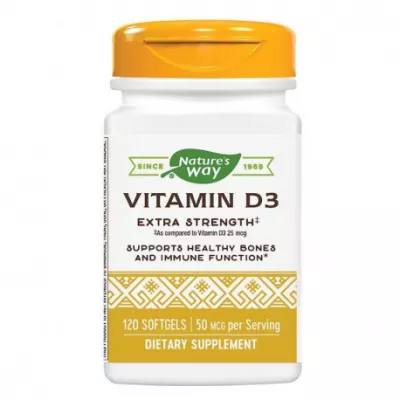 Secom vitamina D3 2000ui x 120 capsule moi