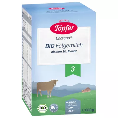 Topfer Bio 3 lapte x 600 grame