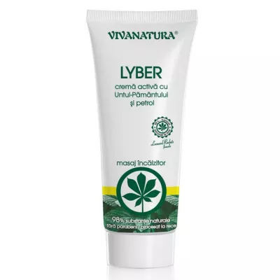 Vivanatura Lyber crema anti-reumatica cu untul pamantului si petrol x 250ml