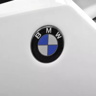 Motocicletă electrică pentru copii BMW 283, 6V, alb