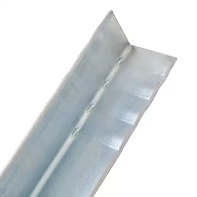 Ancore de sol in formă de L, 2 buc, oțel galvanizat, 5x5x50 cm