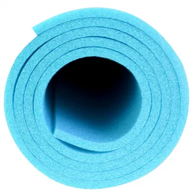 Avento Saltea de fitness yoga, albastru, 160 x 60 cm, PE, 41VG-LBL-Uni