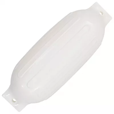 Baloane de acostare, 2 buc., alb, 69 x 21,5 cm, PVC