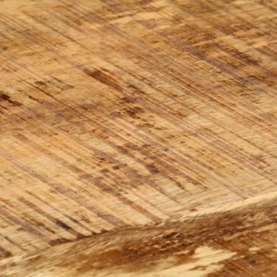 Banchetă bucătărie, 110x45x47 cm, lemn masiv de mango și fontă