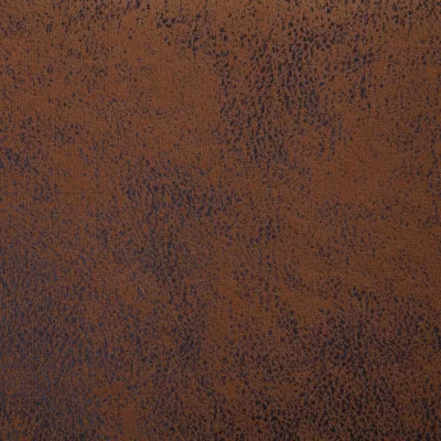 Banchetă cu depozitare, maro, 116 cm, piele intoarsă ecologică