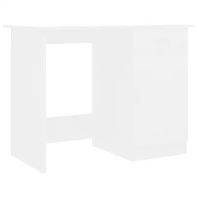 Birou, alb, 100 x 50 x 76 cm, PAL