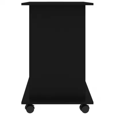 Birou de calculator, negru, 80 x 50 x 75 cm, PAL