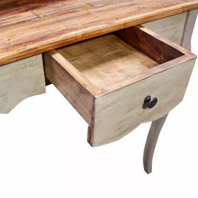 Birou de scris, lemn masiv reciclat 80 x 40 x 92 cm