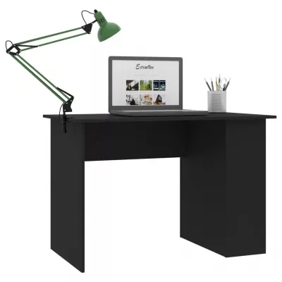 Birou, negru, 110 x 60 x 73 cm, PAL