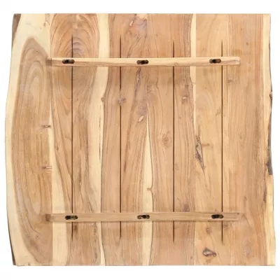 Blat de masă, 60x60x3,8 cm, lemn masiv de acacia