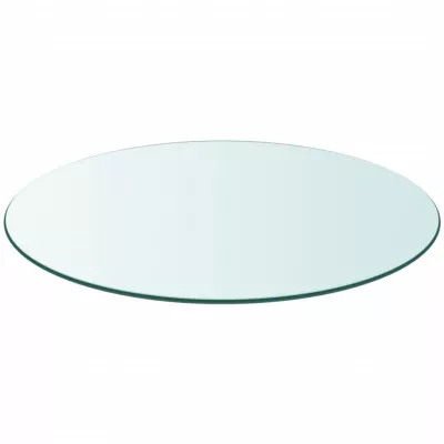 Blat de masă din sticlă securizată, rotund, 300 mm