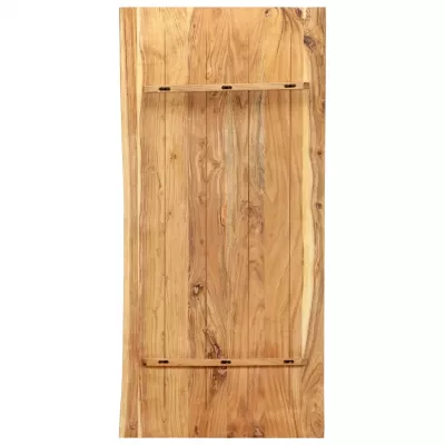 Blat lavoar de baie, 120 x 55 x 2,5 cm, lemn masiv de acacia