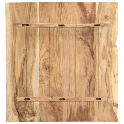 Blat lavoar de baie, 60 x 55 x 2,5 cm, lemn masiv de acacia