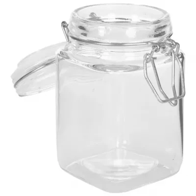 Borcane din sticlă cu inchidere ermetică, 12 buc., 260 ml