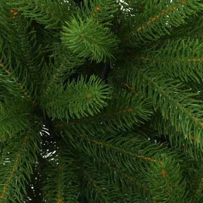 Brad de Crăciun artificial, ace cu aspect natural 90 cm, verde