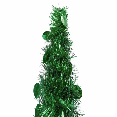 Brad de Crăciun artificial tip pop-up, verde, 120 cm, PET
