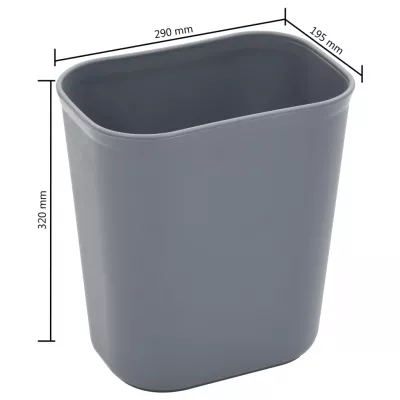 Cărucior de bucătărie cu recipiente din plastic, 87x43,5x92 cm