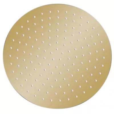Cap de duș tip ploaie rotund, auriu, 30 cm, oțel inoxidabil