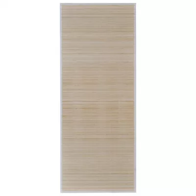 Carpetă dreptunghiulară din bambus natural, 150 x 200 cm