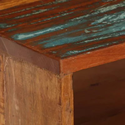 Comodă TV, 118 x 35 x 45 cm, lemn masiv reciclat
