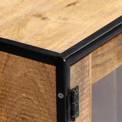 Comodă TV, 120 x 30 x 75 cm, lemn masiv reciclat
