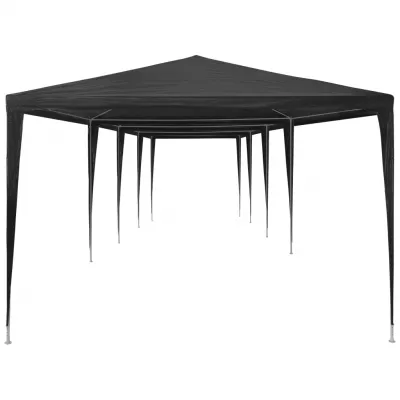 Cort de petrecere, antracit, 3 x 12 m, PE