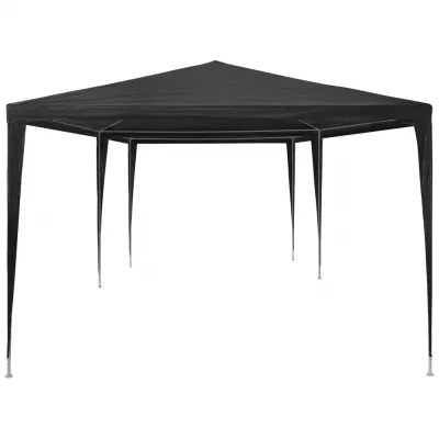 Cort de petrecere, antracit, 3 x 6 m, PE